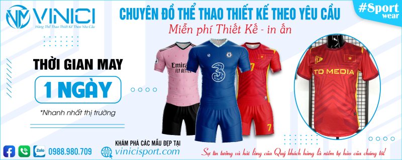 Vinicisport - Địa chỉ cung cấp áo đấu tốt nhất hiện nay