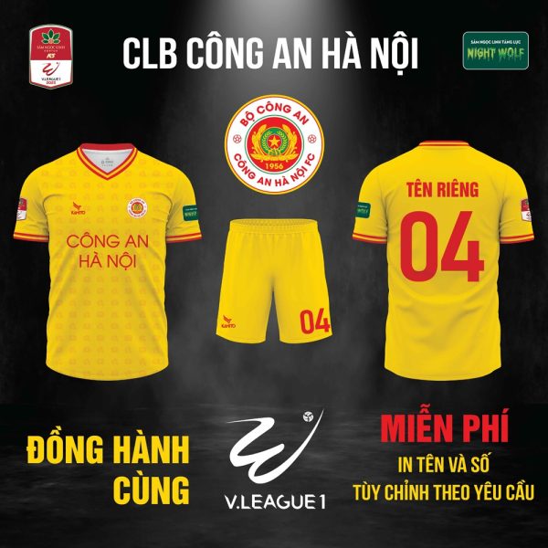 Thiết kế áo đấu V League theo yêu cầu