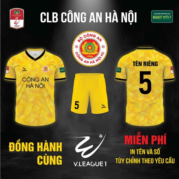 Mẫu áo đấu V.League mới nhất