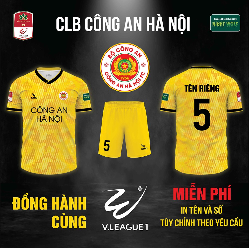 Mẫu áo đấu V.League mới nhất