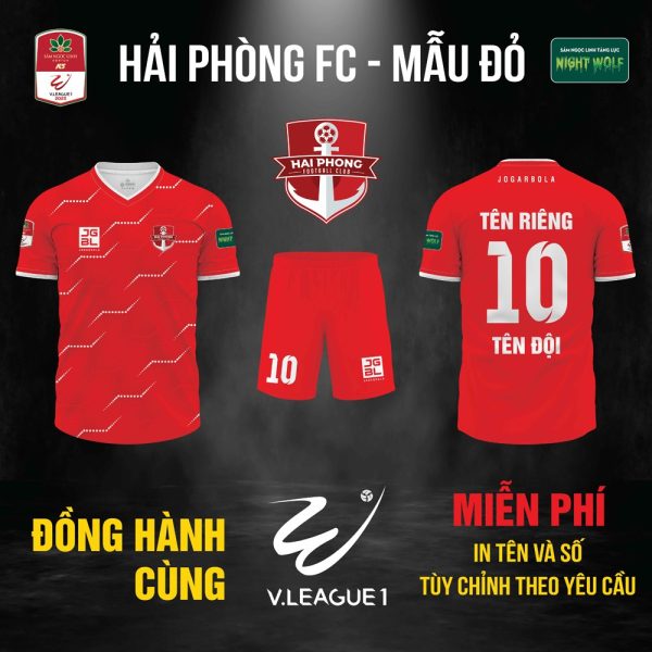 Mẫu áo V League nổi bật