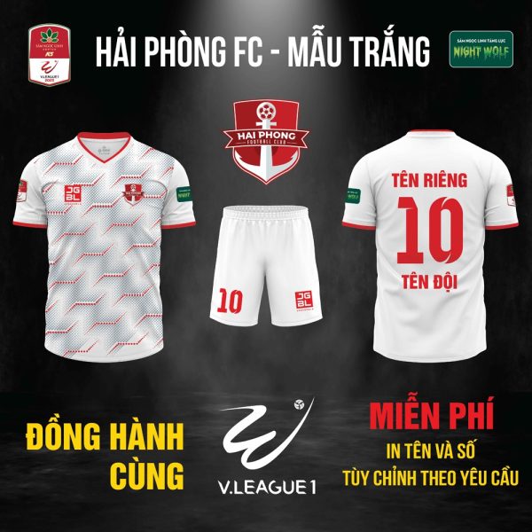 Áo đá bóng V-League thiết kế