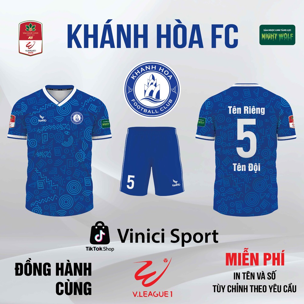 Áo V.League mẫu mới nhất