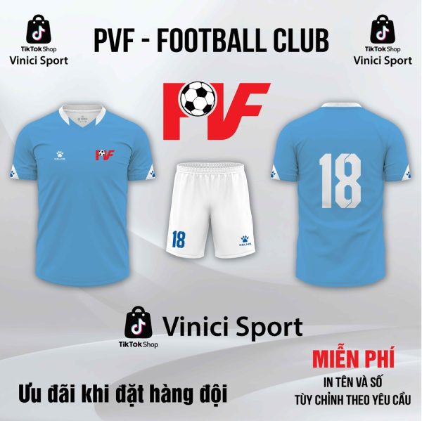 Mẫu áo V League thiết kế mới