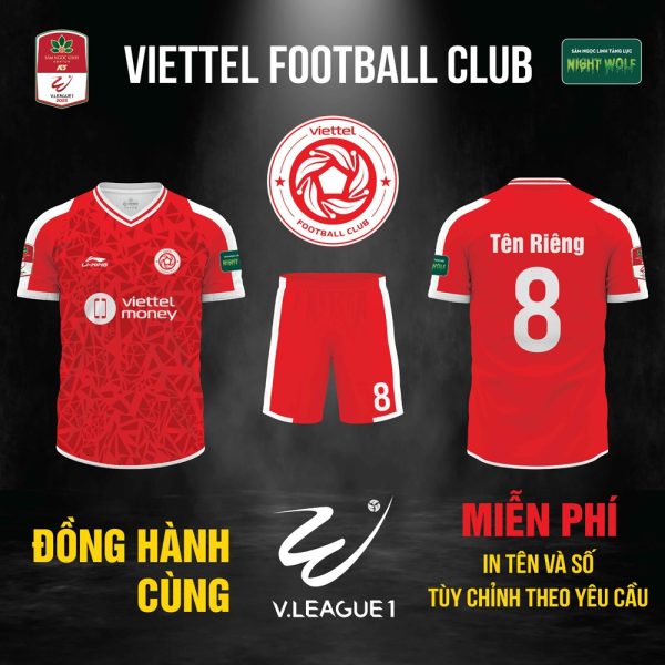 Áo thi đấu V.League mới