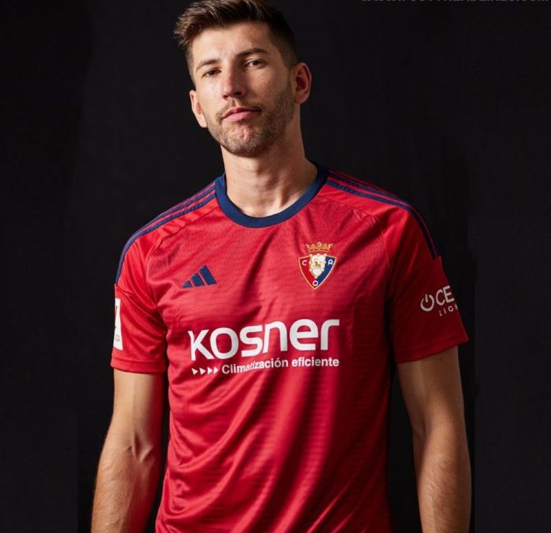 Áo bóng đá clb Osasuna 23/24 sân nhà