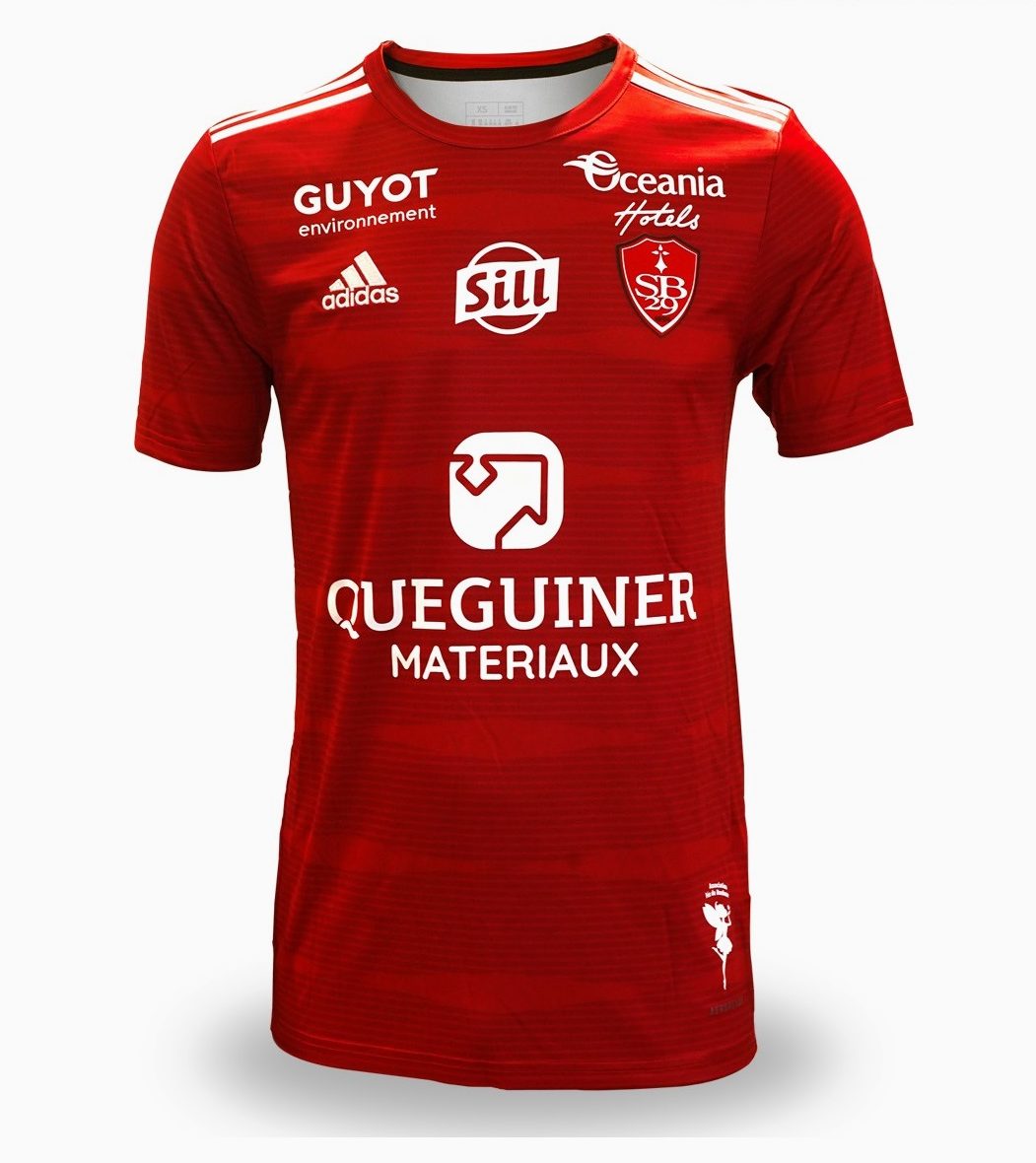 Áo đấu clb Stade Brestois 23/24 sân nhà