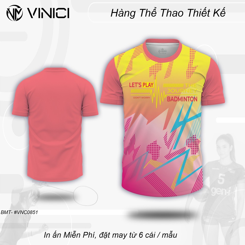 Áo Cầu Lông Thiết Kế VNC0851