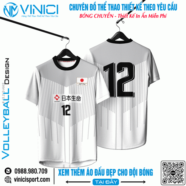Áo Bóng Chuyền Thiết Kế BC8838