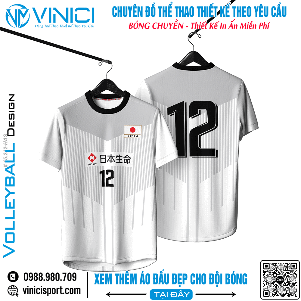 Áo Bóng Chuyền Thiết Kế BC8838