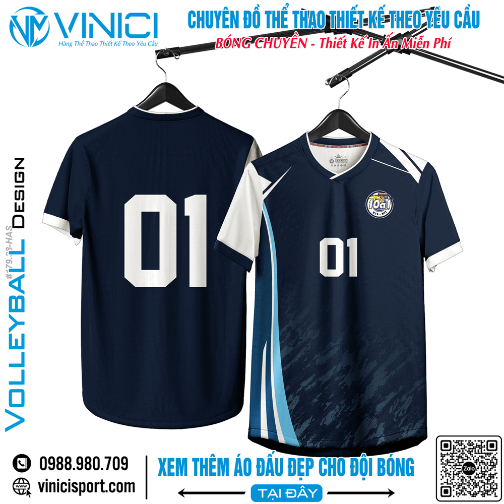 Áo Bóng Chuyền Thiết Kế BC8814