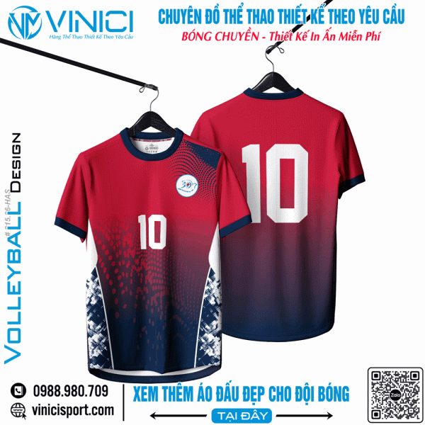 Áo Bóng Chuyền Thiết Kế BC8801