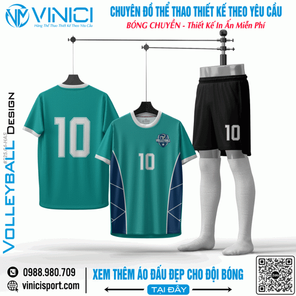 Áo Bóng Chuyền Thiết Kế BC8804
