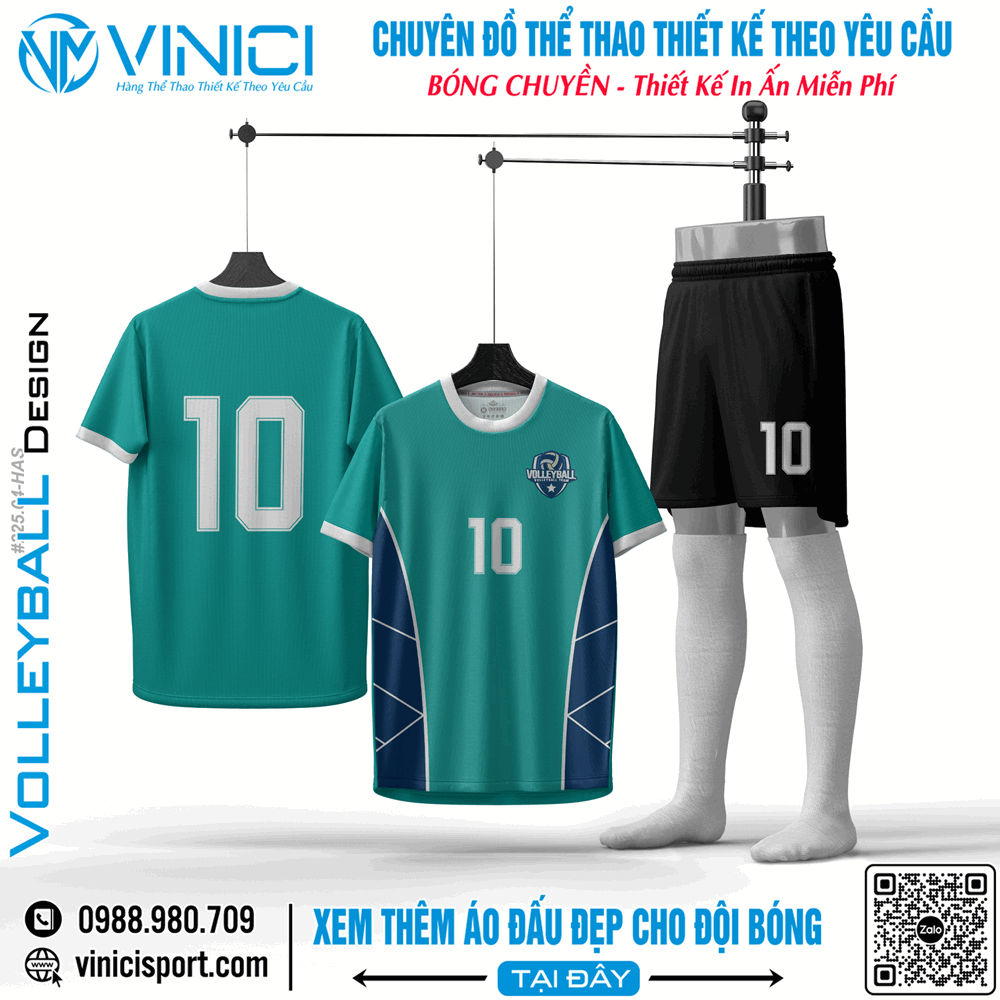 Áo Bóng Chuyền Thiết Kế BC8804