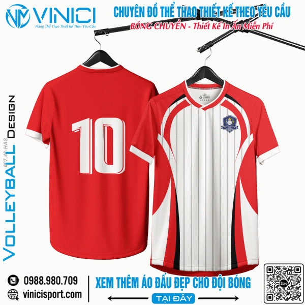 Áo Bóng Chuyền BC8828 Thiết Kế