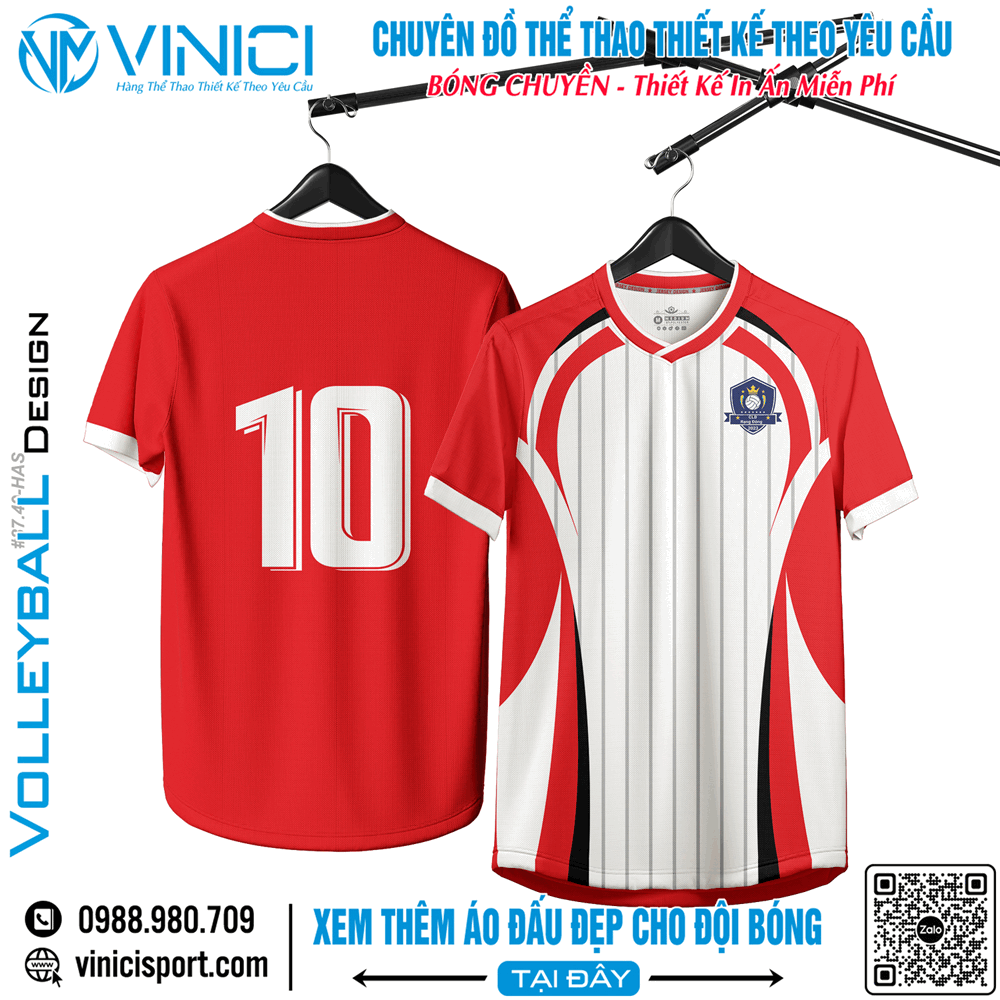 Áo Bóng Chuyền BC8828 Thiết Kế