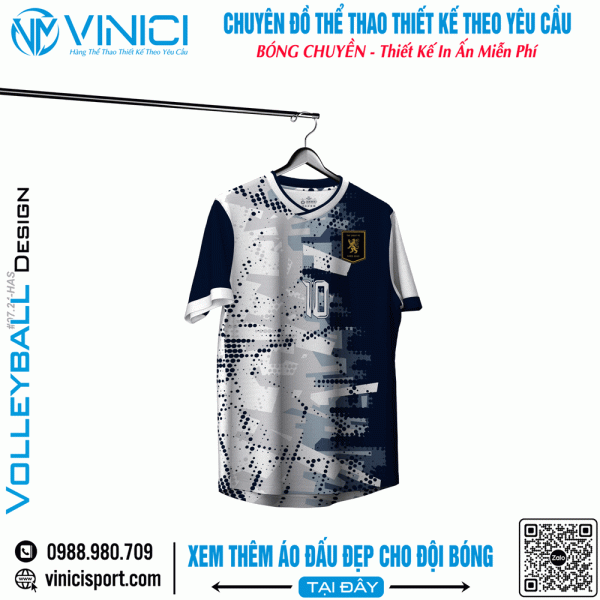 Áo Bóng Chuyền Thiết Kế BC8825