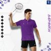 Áo Cầu Lông Thiết Kế BMT08306 Màu Tím