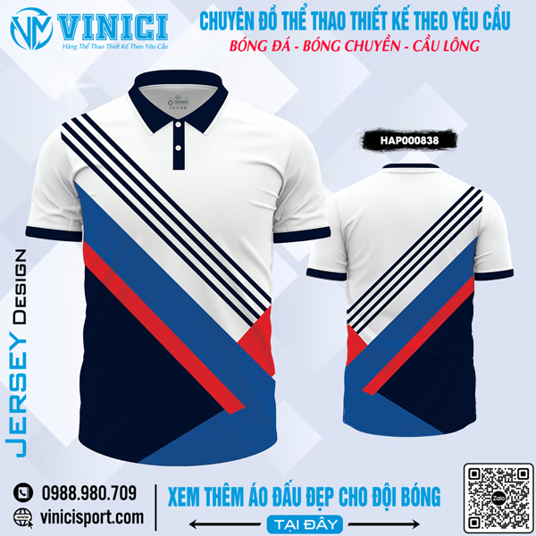 Áo Cầu Lông Có Cổ HAP000838