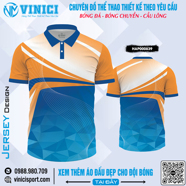 Áo Cầu Lông Có Cổ HAP000839
