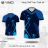 Áo Cầu Lông Thiết Kế VINICI VNC0835-13 Màu Xanh Navy