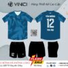 Áo Bóng Đá Thiết Kế BD08008 Màu Xanh Navy Đậm - Mạnh Mẽ Và Hiện Đại