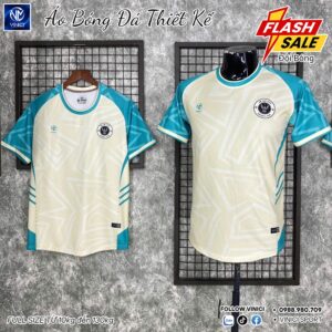 Áo Bóng Đá Thiết Kế Màu Kem Xanh Ngọc – Phong Cách & Thể Thao Hội Tụ